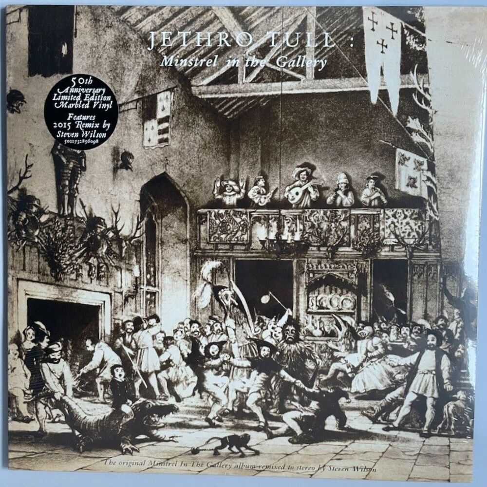 Jethro Tull – Minstrel in the Gallery 50th Anniversary Edition, Marble Vinyl NEW